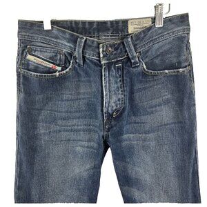 Diesel Shazor Straight Leg Button Fly Jeans Men's Size 30x34